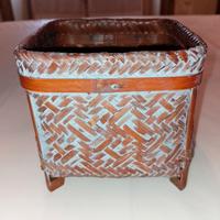 Antico cesto di Ikebana in BAMBOO