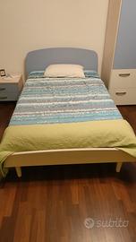 letto 3/4 con accessori marca Moretti