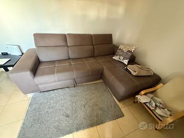 Divano letto angolare con penisola PERFETTO