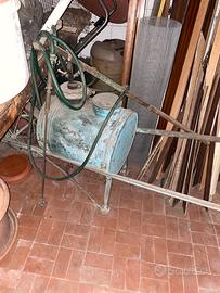 Carriola Irroratrice Pompa Verderame