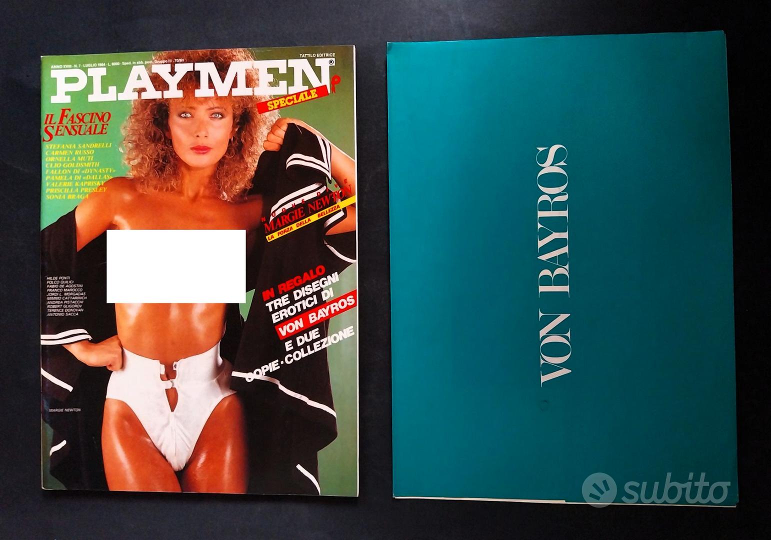 PLAYMEN 11 1984 +gadget CARMEN RUSSO Ornella MUTI - Libri e Riviste In  vendita a Roma