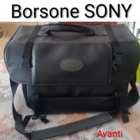 Borsone semilpelle nero SONY