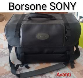 Borsone semilpelle nero SONY