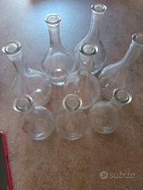 set di 7 bottiglie vetro Ikea viljestark 