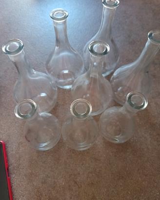 set di 7 bottiglie vetro Ikea viljestark 