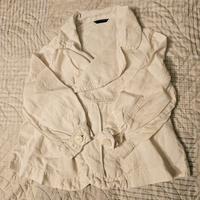 Giacca bianca Sisley 🤍 taglia 10/11 anni