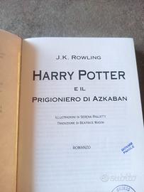 Harry Potter prigioniero azkaban 1 ed tela rossa