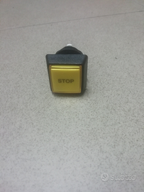 Pulsante Giallo "STOP" Per Cabinato Arcade