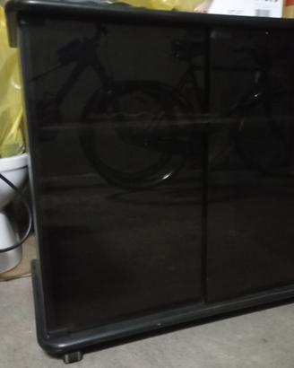 Mobile a vetro porta TV