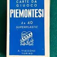 Carte Piemontesi da 40 di Viassone nuovo collez