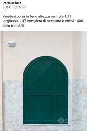 Porta in ferro