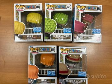 Set 5 Funko Pop! One Piece Alabasta