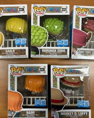 Set 5 Funko Pop! One Piece Alabasta