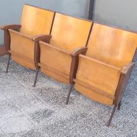 sedili poltrone da cinema vintage
