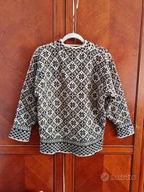 DALE OF NORWAY maglione norvegese pura lana M
