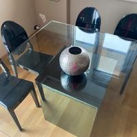 Tavolo Blok di Acerbis, design Nanda Vigo