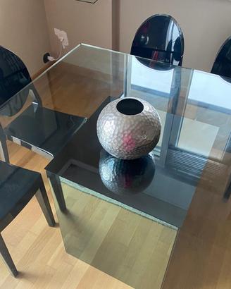 Tavolo Blok di Acerbis, design Nanda Vigo