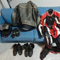 casco e vestiario moto