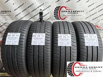 4 PNEUMATICI 205/45 R17 BRIDGESTONE ESTIVE