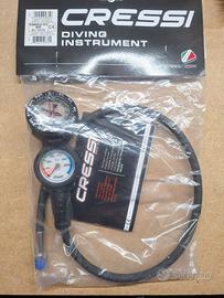 Cressi Console CP2 Compass + Pressure Gauge