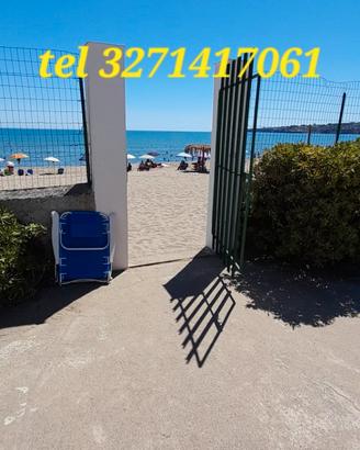 Casa in prima fila mare