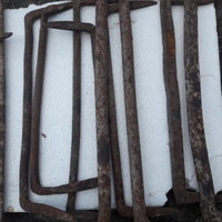 15 Clamare vecchie in ferro antico