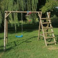 altalena per giardino in legno