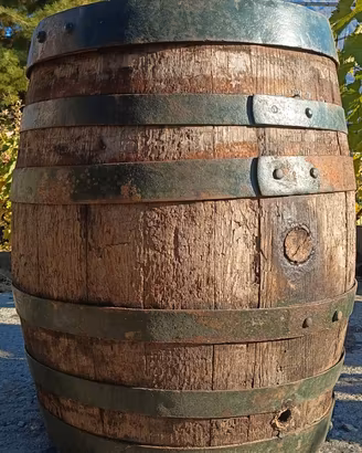 Antica botte in legno