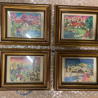 Quadro Quadretto Quadri Quadretti dipinti a mano