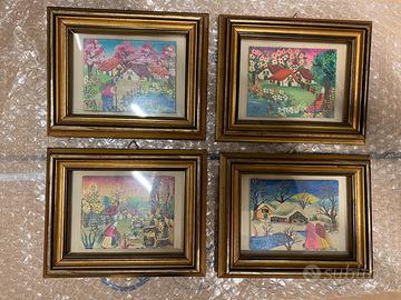 Quadro Quadretto Quadri Quadretti dipinti a mano