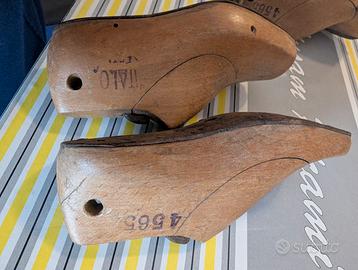 2 Coppie di Forme per Scarpe da Bambino in Legno V