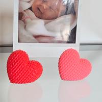 portafoto Cuore Segnaposto Bomboniera Festa 