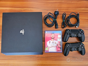 SONY PLAYSTATION 4 PS4 PRO 1 TB CONSOLE + 2 JOYPAD