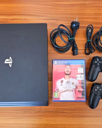 SONY PLAYSTATION 4 PS4 PRO 1 TB CONSOLE + 2 JOYPAD