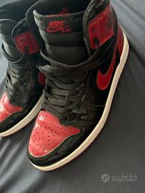 Jordan 1 Retro High OG rosso nero