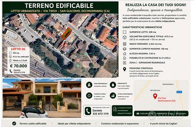 Lotto edificabile - Ideale per villetta indipend