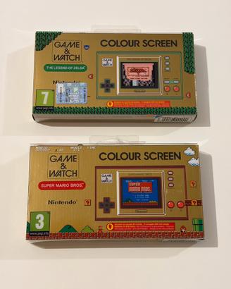 Game & Watch Zelda + Mario