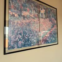 Quadro doppio vetro dittico MONET “NINFEE” 133x97