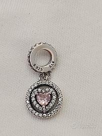 Charm Pendente Pandora Cuore Rosa 791476C01