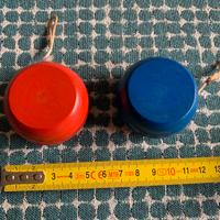Yo-yo in legno vintage anni 70/80