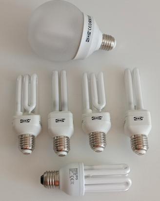 Set Lampadine Ikea & Philips a basso consumo