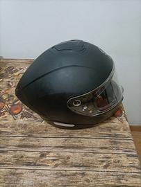 Casco integrale nero opaco semi nuovo
