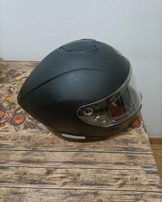 Casco integrale nero opaco semi nuovo