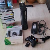 XBox360 con giochi e accessori 