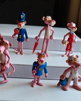 Figurine Pantera Rosa Kinder & Bully anni '80