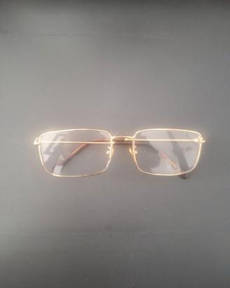 Occhiali uomo montatura oro marca Fred