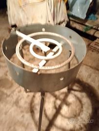 stufa a gas per borlenghi e tigelle