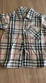 Burberry camicia 9 mesi