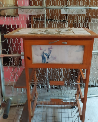 Tavolino rustico ceramica