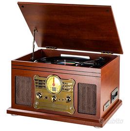 Giradischi/ cassa Bluetooth/ mangia cassette/ cd